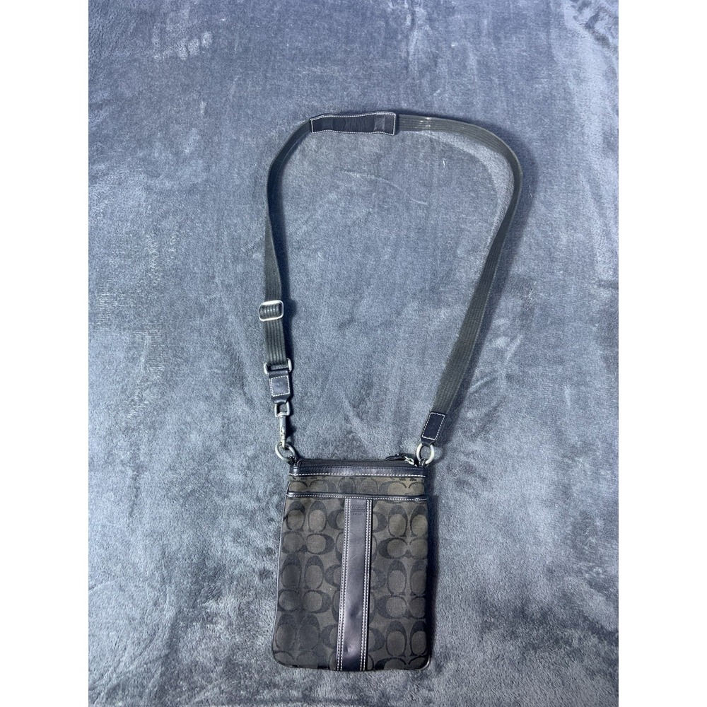 Coach Signature Crossbody Brown Bag Shoulder Strap